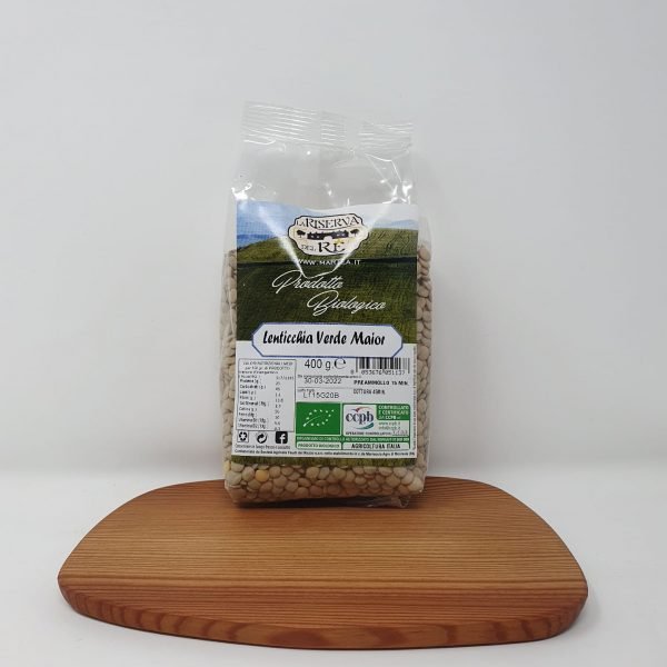 Lenticchia verde maior bio - La Riserva del Re