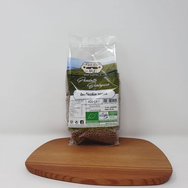 Lenticchia verde minor bio - La Riserva del Re