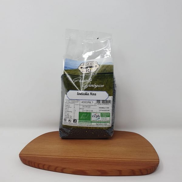 Lenticchia nera bio - La Riserva del Re