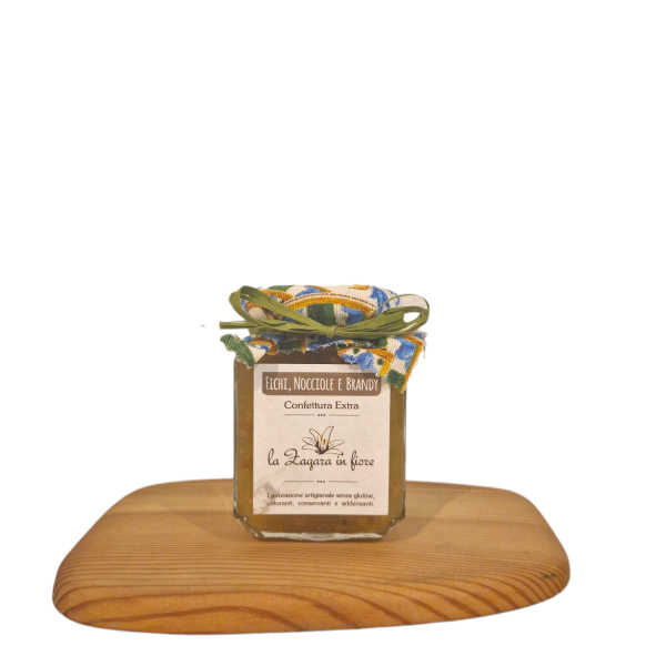 Confettura di fichi, nocciole e brandy - La Zagara in Fiore