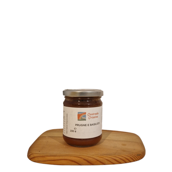 Composta di prugne e basilico - Contrada Crizzina