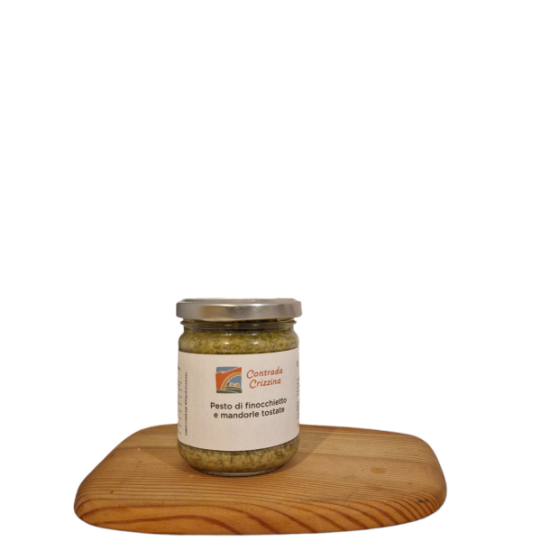 Pesto di finocchietto e mandorle tostate - Contrada Crizzina
