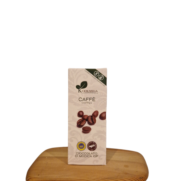 Cioccolato di Modica IGP al caffè - Ciokarrua